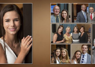 Album page by a Tampa Bar Mitzvah Photographer