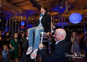 Hora by a Tampa Bar Mitzvah Photographer