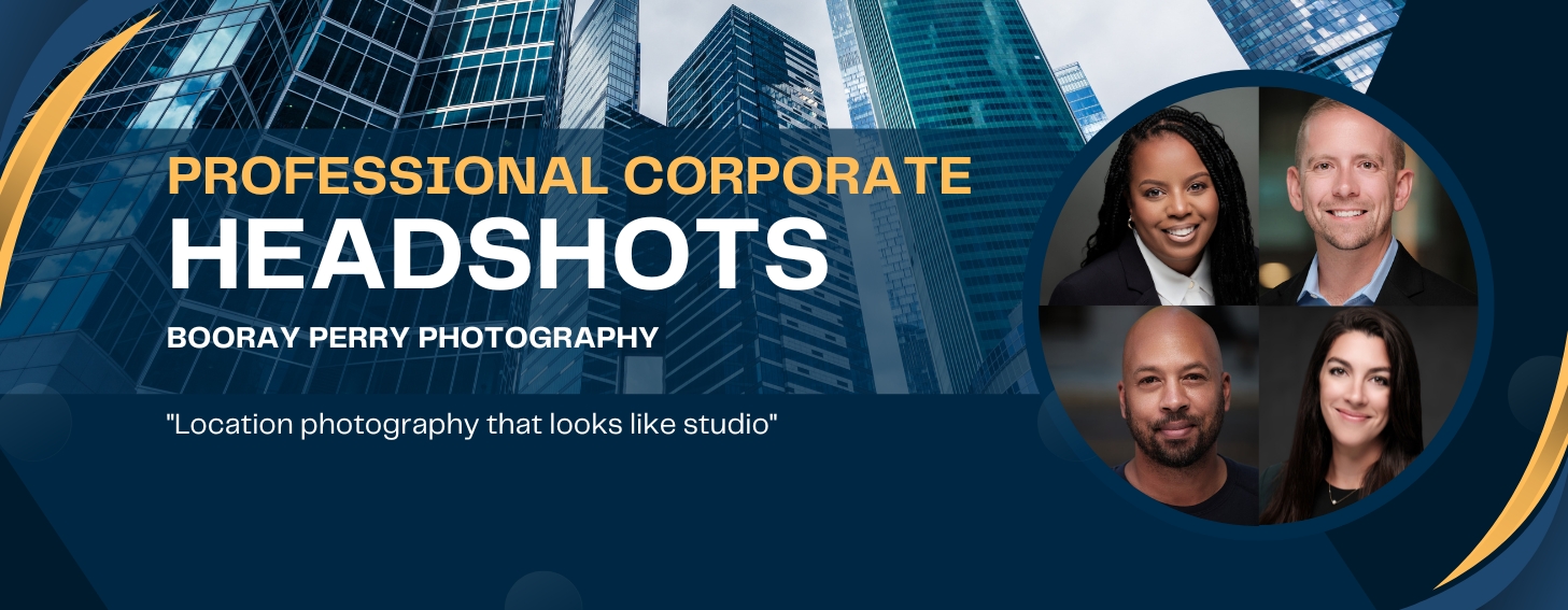 Banner for professional corporate headshots in tampa bay